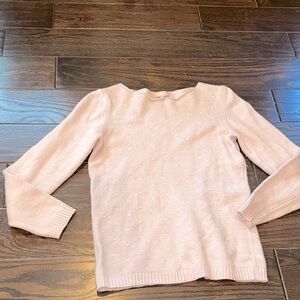 Benedetta B. Light pastel cashmere and wool blend light sweater size medium